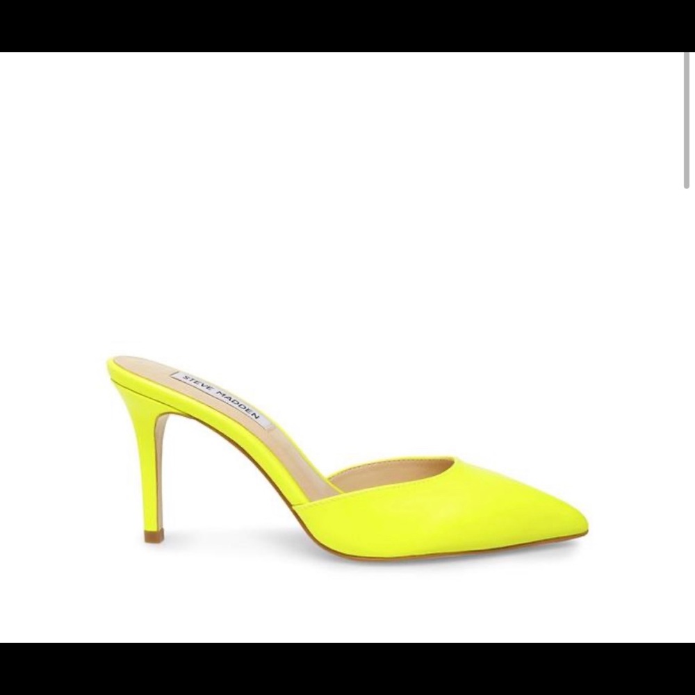 3.25” mule heel- brand new, never worn